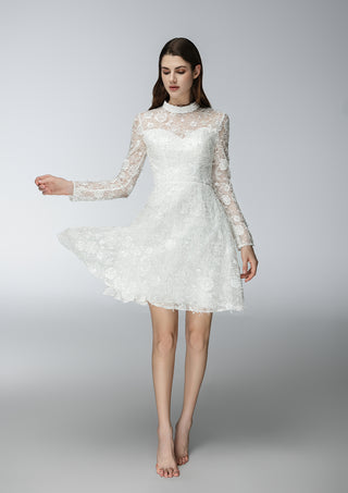 Claire Lace Mini Dress