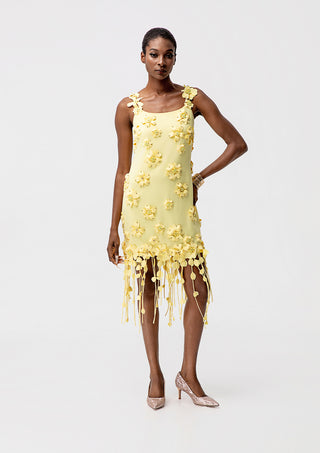 Kora Hand-Sewn Flower Dress