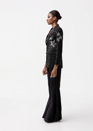 Midnight Galaxy Crystal Blazer