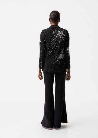 Midnight Galaxy Crystal Blazer