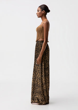 Mocha Sculpted Corset Top