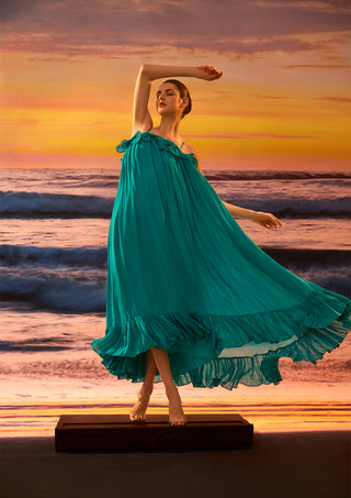 Bella Teal Dress