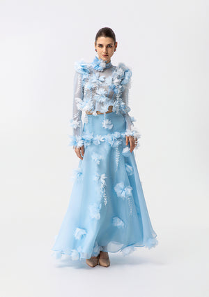 Dana Blue Dress set