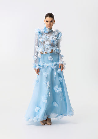 Dana Blue Dress set