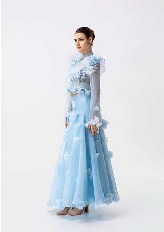 Dana Blue Dress set