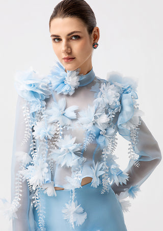 Dana Blue Dress set