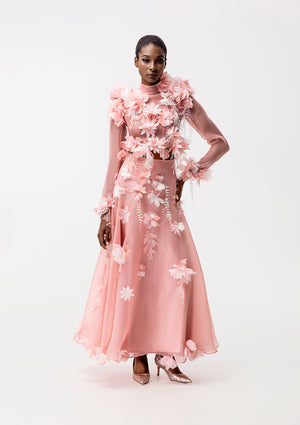 Dana Pink Dress set
