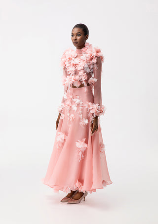 Dana Pink Dress set
