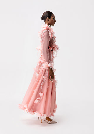 Dana Pink Dress set