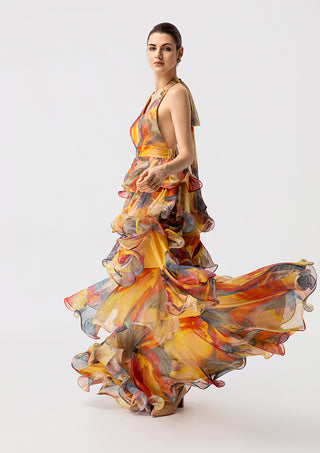 Faye Chiffon Dress