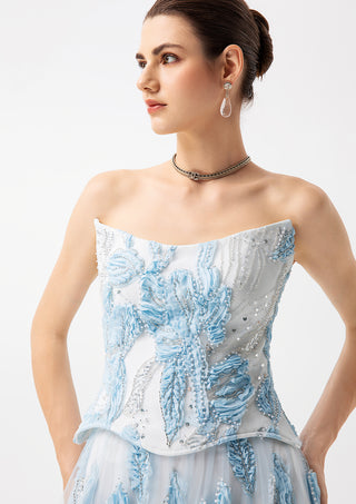 Luna Floral Evening Dress